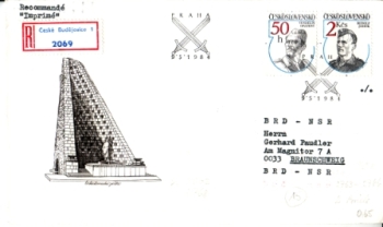 FDC 2643 / 2646 - CZ 1984 05 004 ●